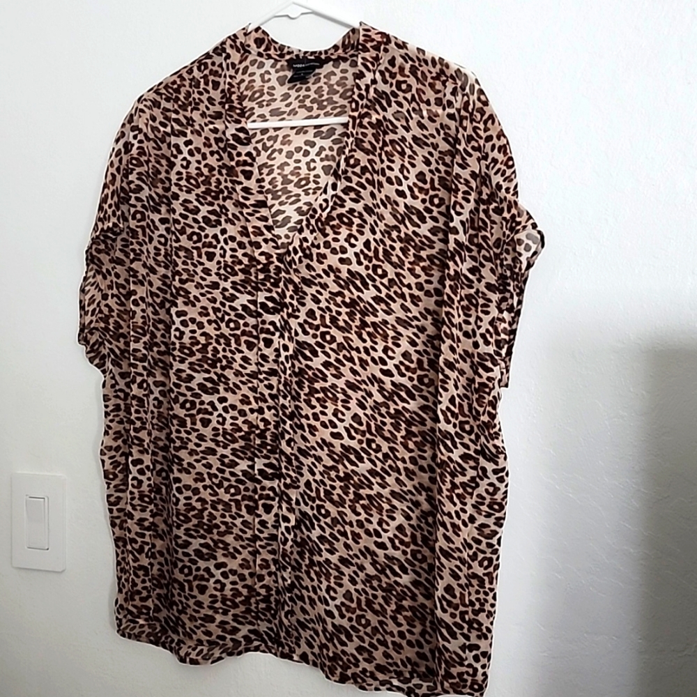 Leopard print shirt